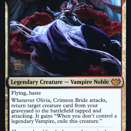 Olivia, Crimson Bride [Innistrad: Crimson Vow Promos] Prerelease Foil