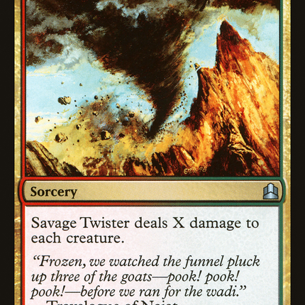 Savage Twister [Commander 2011]