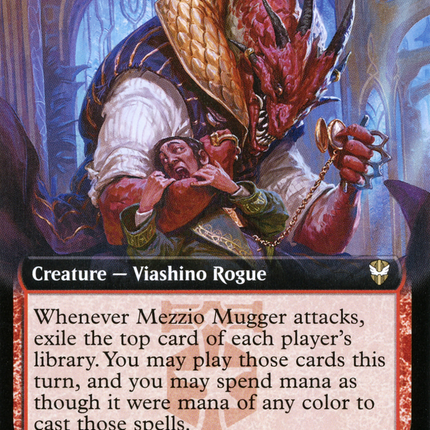 Mezzio Mugger (Extended Art) [New Capenna Commander]
