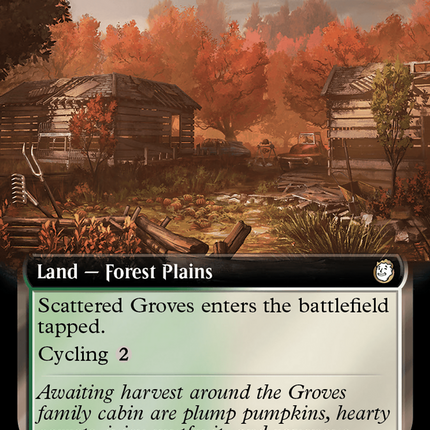 Scattered Groves (Extended Art) [Fallout] Surge Foil