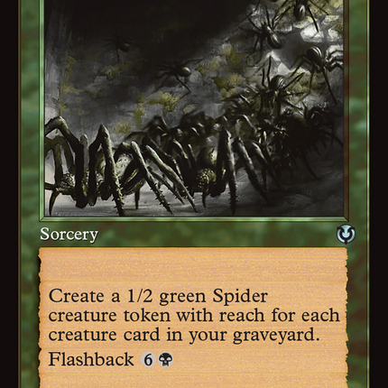 Spider Spawning (Retro Frame) [Innistrad Remastered] Foil
