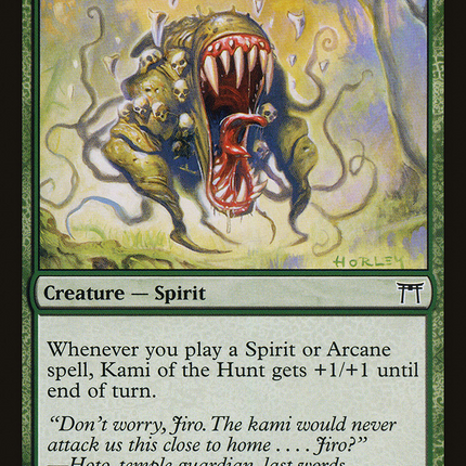 Kami of the Hunt [Champions of Kamigawa]