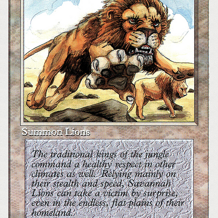Savannah Lions [Summer Magic / Edgar]