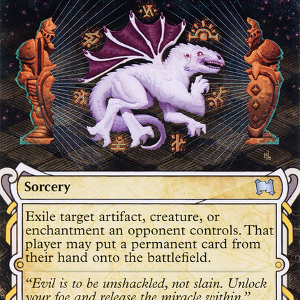 Divine Gambit (Showcase) [Strixhaven Mystical Archive]