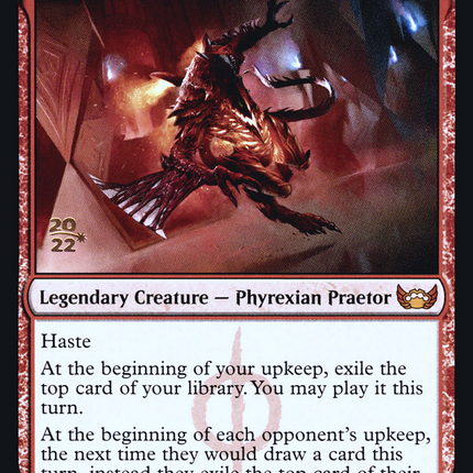Urabrask, Heretic Praetor [Streets of New Capenna Promos] Prerelease Foil