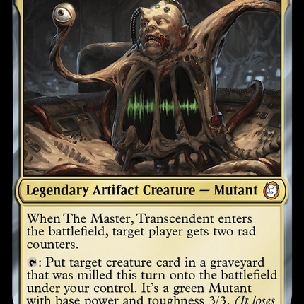 The Master, Transcendent [Fallout] Foil