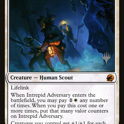 Intrepid Adversary [Innistrad: Midnight Hunt Promos]