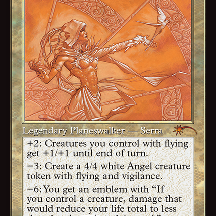 Serra the Benevolent (Retro Frame) [Secret Lair Drop Series]