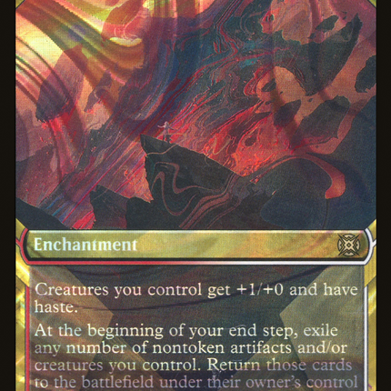 Nahiri's Resolve (Showcase) [March of the Machine: The Aftermath] Halo Foil