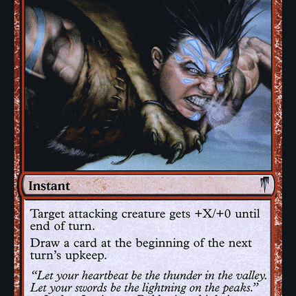 Balduvian Rage [The List] Foil