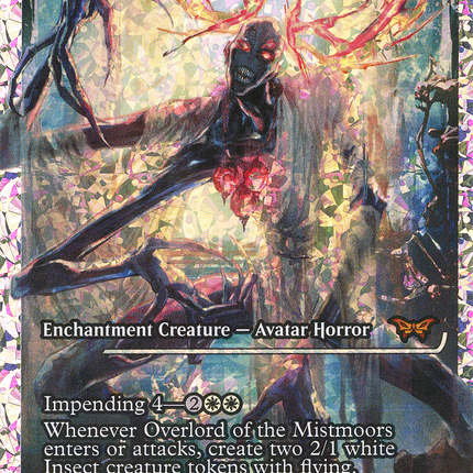Overlord of the Mistmoors (Showcase) [Duskmourn: House of Horror] Fractured Foil
