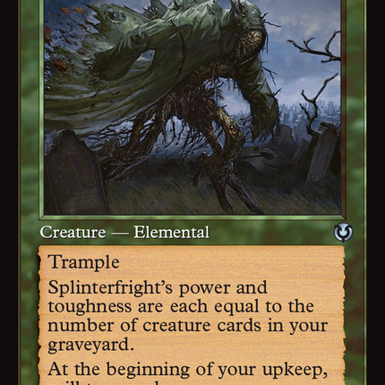 Splinterfright (Retro Frame) [Innistrad Remastered] Foil
