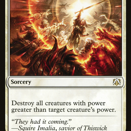 Fell the Mighty [March of the Machine Commander]