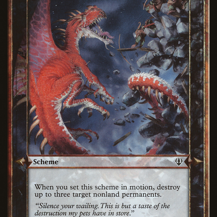 Tooth, Claw, and Tail [Archenemy Schemes]