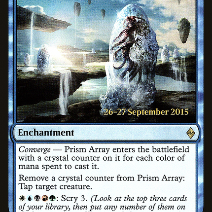Prism Array [Battle for Zendikar Promos] Prerelease Foil
