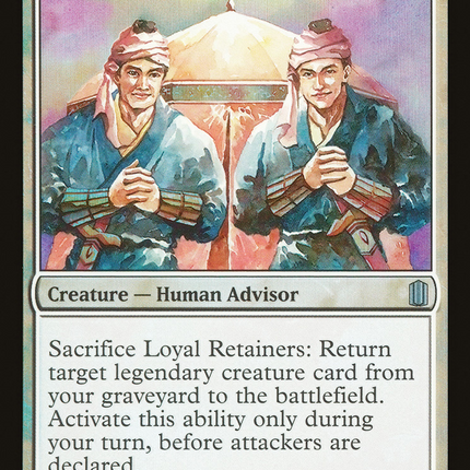 Loyal Retainers [Commander's Arsenal] Foil