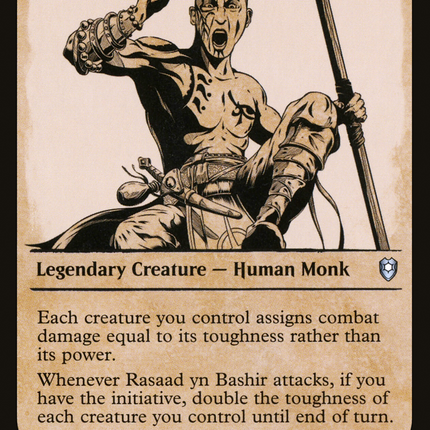 Rasaad yn Bashir (Showcase) [Commander Legends: Battle for Baldur's Gate]