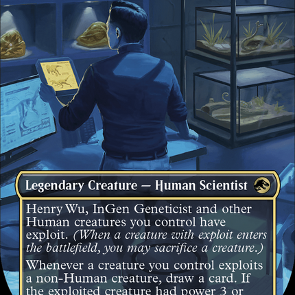 Henry Wu, InGen Geneticist (Borderless) [Jurassic World Collection]
