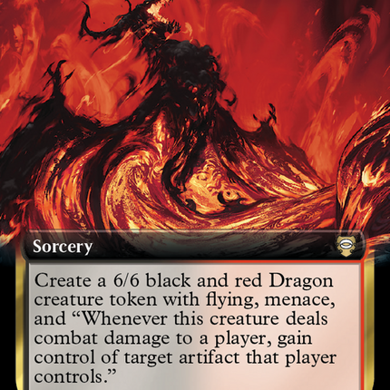 Wake the Dragon (Extended Art) [Tales of Middle-earth Commander] Foil