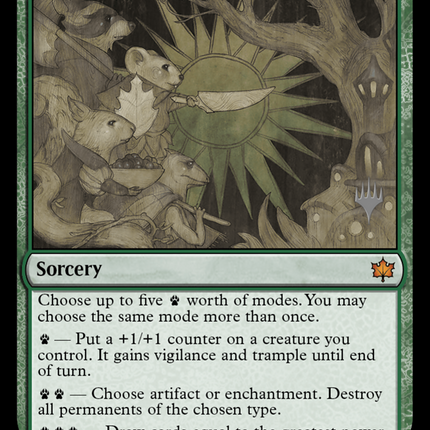 Season of Gathering [Bloomburrow Promos]