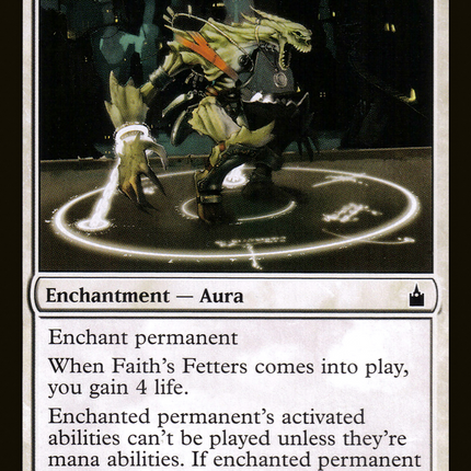 Faith's Fetters [Ravnica: City of Guilds]
