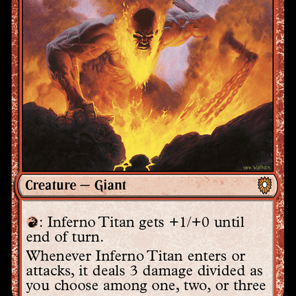 Inferno Titan [Bloomburrow Commander]