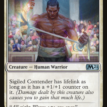 Sigiled Contender [Core Set 2021]