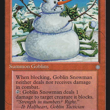 Goblin Snowman [Ice Age]