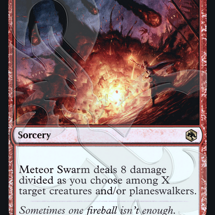 Meteor Swarm [Adventures in the Forgotten Realms Promos] Foil