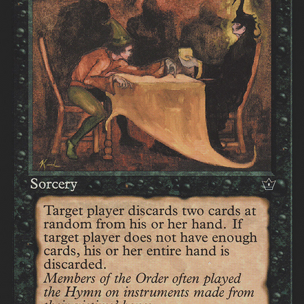 Hymn to Tourach (Kirschner) [Fallen Empires]