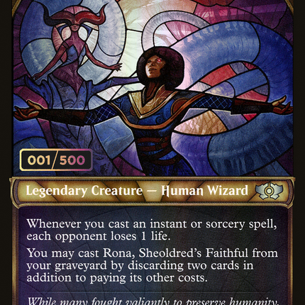 Rona, Sheoldred's Faithful (Showcase) [Multiverse Legends] Serialized Foil
