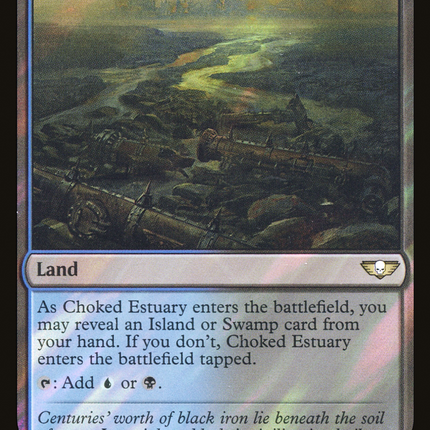 Choked Estuary [Warhammer 40,000 Commander] Surge Foil