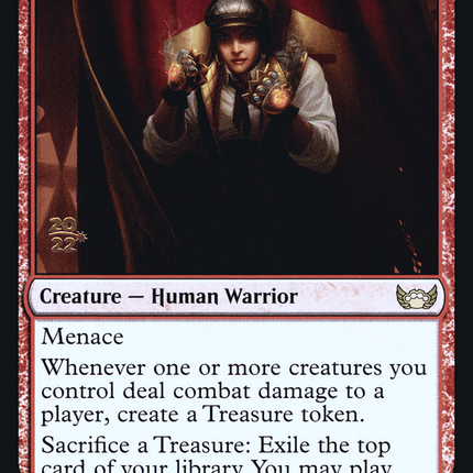 Professional Face-Breaker [Streets of New Capenna Promos] Prerelease Foil