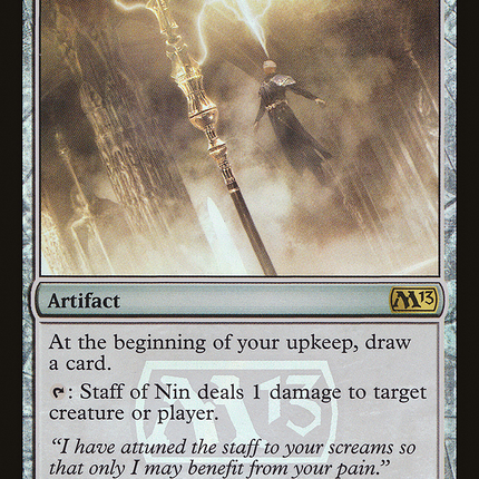 Staff of Nin [Magic 2013 Promos] Foil