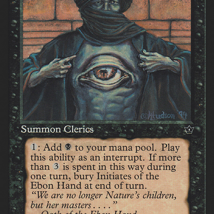 Initiates of the Ebon Hand (Hudson) [Fallen Empires]