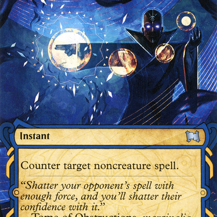 Negate (Showcase) [Strixhaven Mystical Archive] Foil
