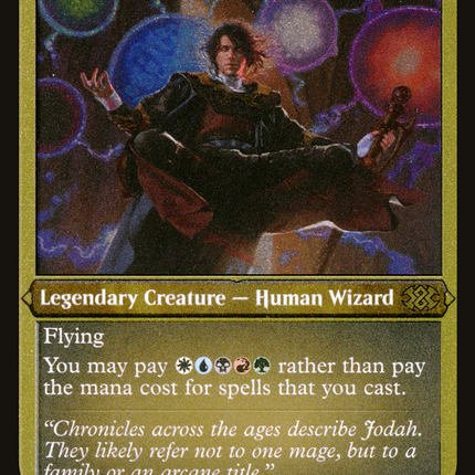 Jodah, Archmage Eternal [Double Masters 2022] Etched Foil