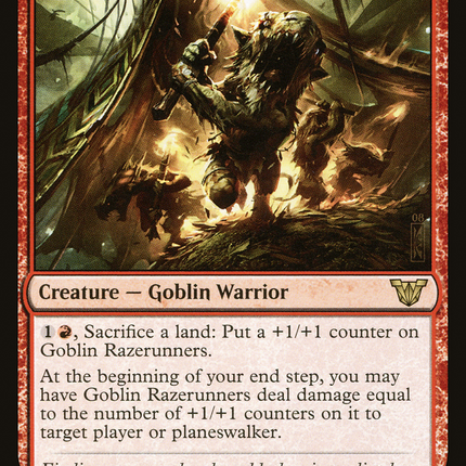 Goblin Razerunners [Neon Dynasty Commander]
