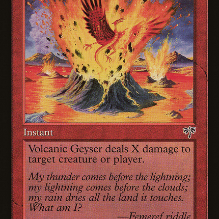 Volcanic Geyser (Retro) [The List]