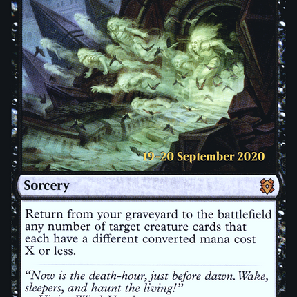 Agadeem's Awakening // Agadeem, the Undercrypt [Zendikar Rising Promos] Prerelease Foil