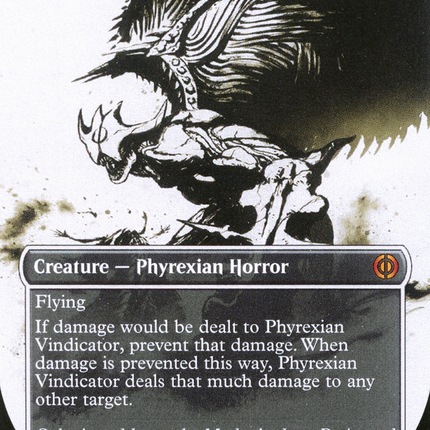 Phyrexian Vindicator (Showcase) (Borderless) [Phyrexia: All Will Be One]