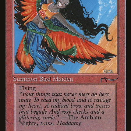 Bird Maiden [Arabian Nights]