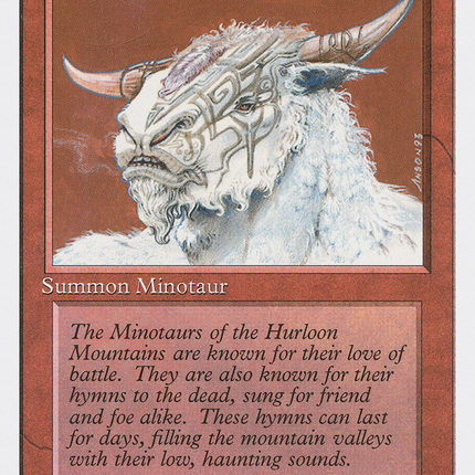 Hurloon Minotaur [Fourth Edition]