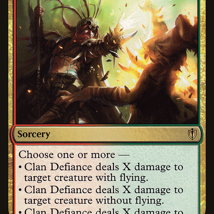 Clan Defiance [Commander 2016]