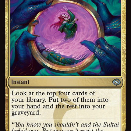 Rakshasa's Bargain [Tarkir: Dragonstorm] Foil