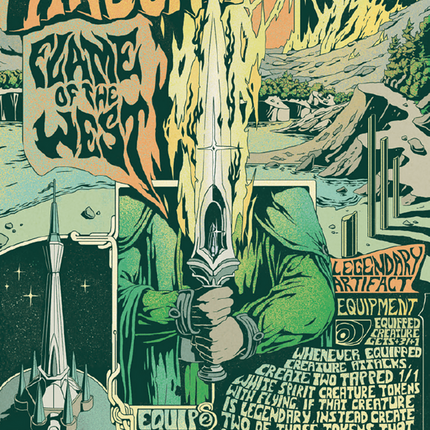 Andúril, Flame of the West (Borderless) [The Lord of the Rings: Tales of Middle-earth]