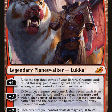 Lukka, Coppercoat Outcast [Ikoria: Lair of Behemoths Promos]