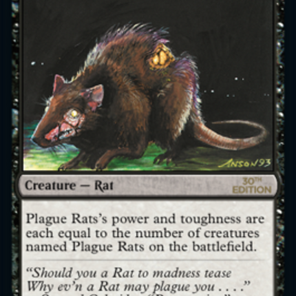 Plague Rats [30th Anniversary Edition]