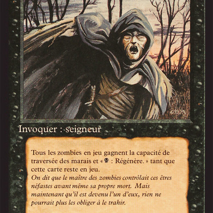 Zombie Master - Maître des zombies  [Foreign Black Border]