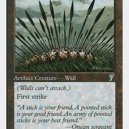 Wall of Spears [Seventh Edition]
